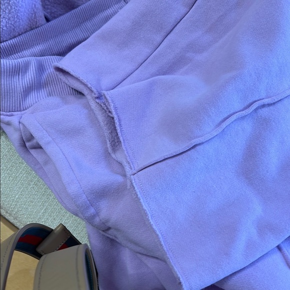 Lavender Hoodie and Pants Set Hollister M - Picture 9 of 9